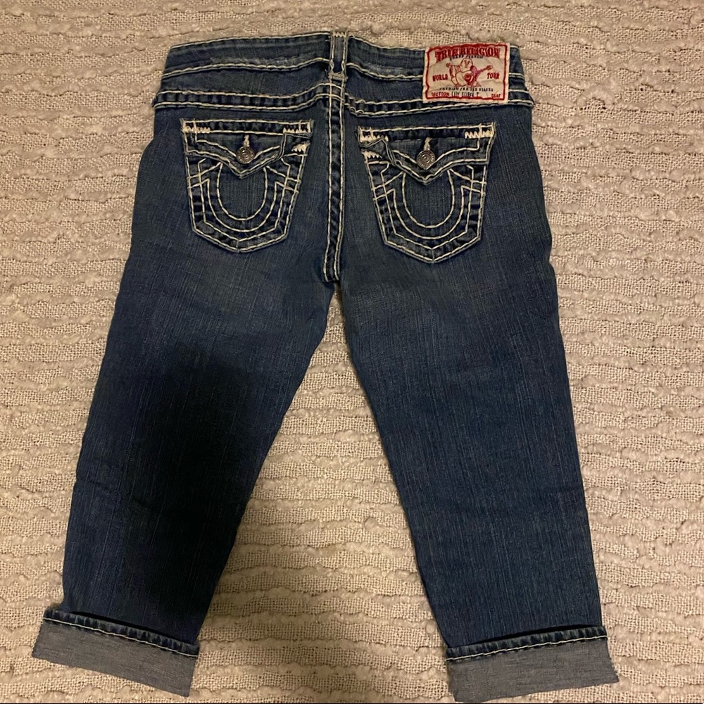 True Religion Jeans Lily Super T Crop 28